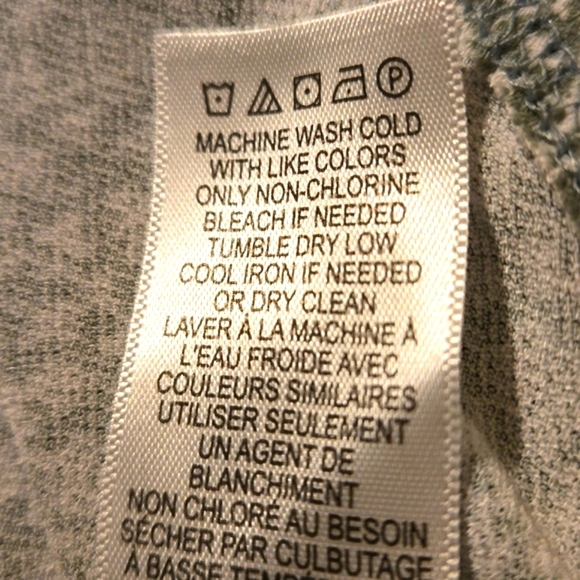 Adrianna Papell Puffed Sleeve Top Sage Green and White Women's size 3X - Picture 10 of 13